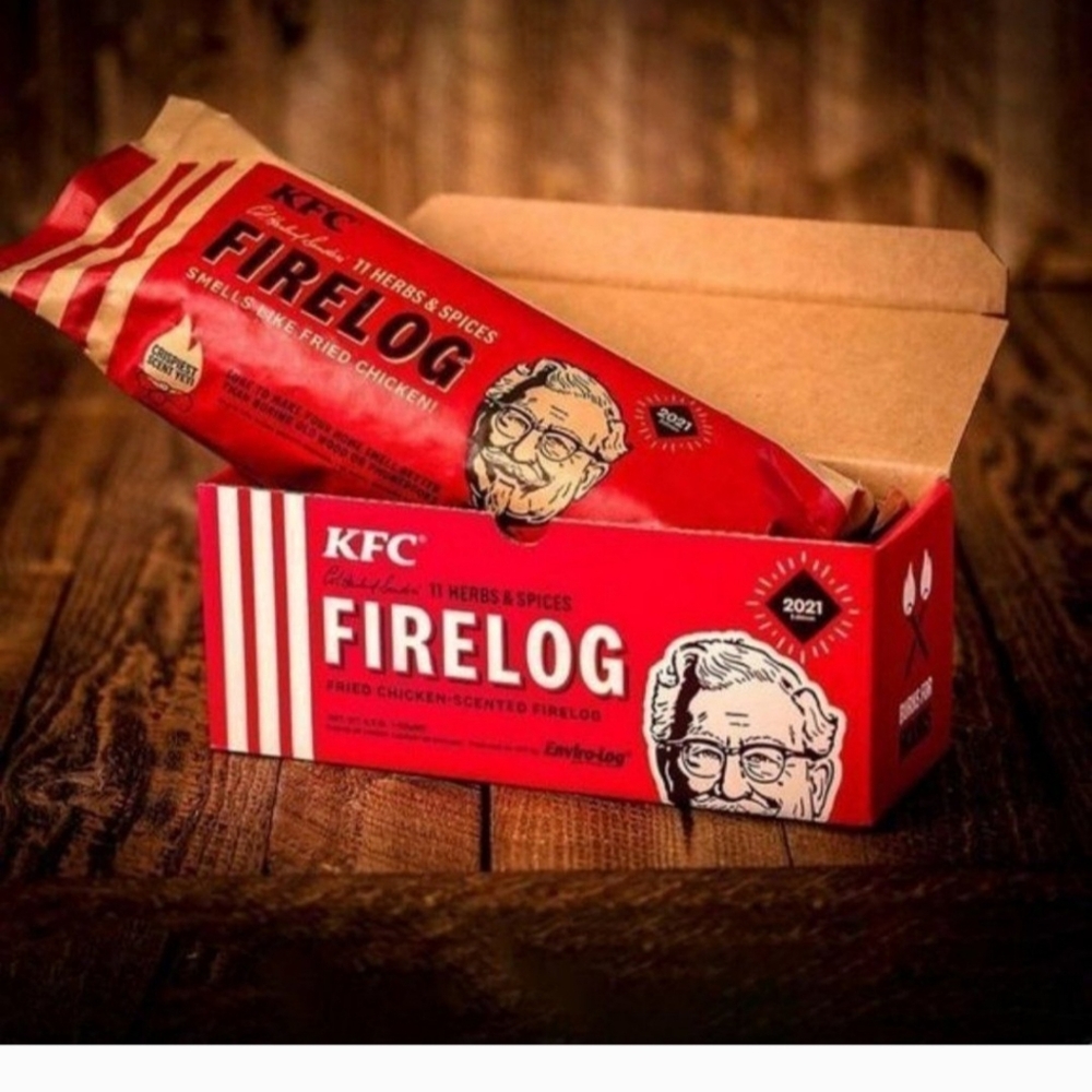 KFC Fried Chicken Scented Fire log Limited Edition